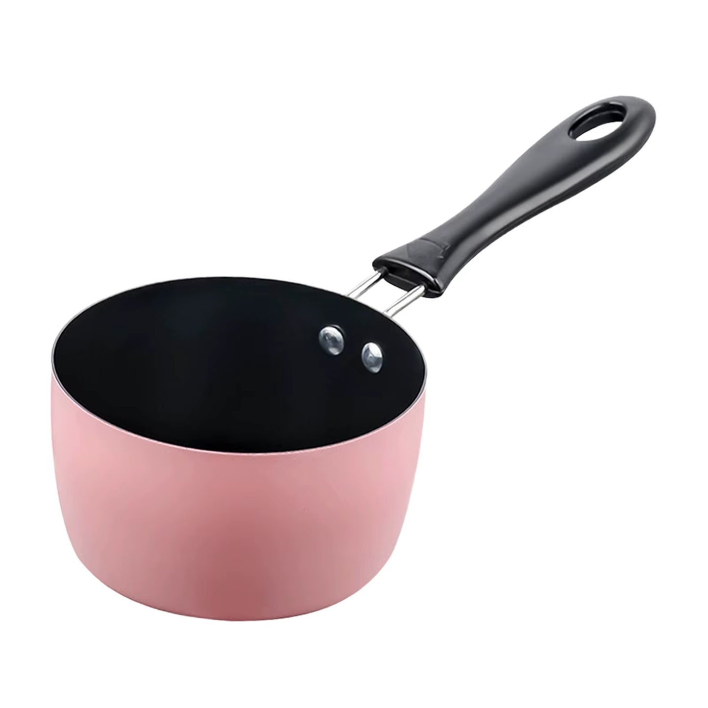 Stainless Steel Milk Pan Melting Boiling Milk Pot Non-Stick Sauce Pan for Baby Breakfast Pan Noodle Porridge Kitchen Cookware