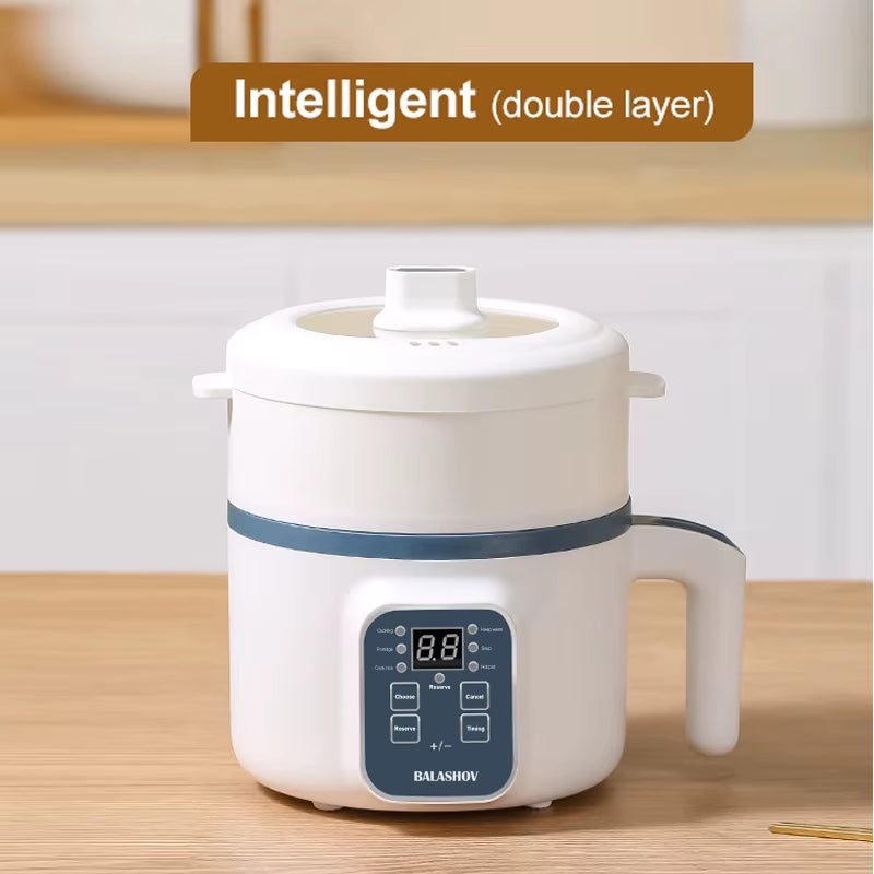 Electric Rice Cooker Multicooker Multifunction Pot Mini Hotpot Pan Soup Home Appliances for the Kitchen Pots Offers 1-2 People