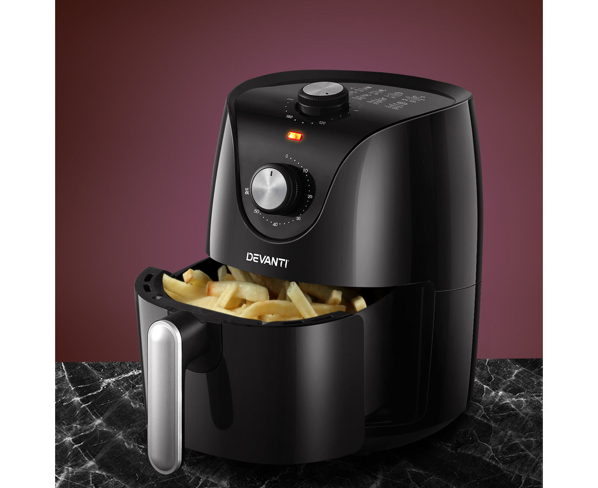 Air Fryer 2.5L Knob Fryers